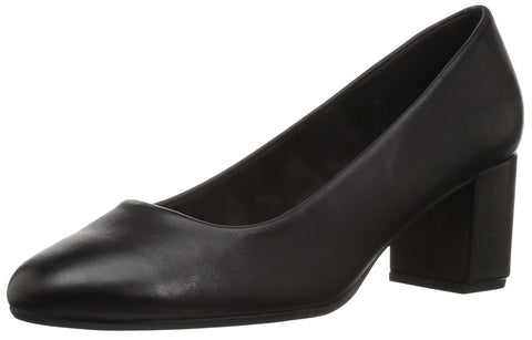 Easy Street Womens Proper Block Heel Pumps PROPER Black 6.5W