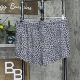 Fifth Sun Womens Leopard Print Lounge Pajama Sleep Shorts 1666cde0d4dbf2 Gray XL