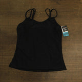 Swim Solutions Tunnel Tankini Swim Top 807099 Black 14