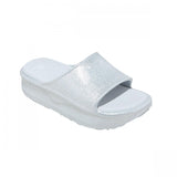 Wild Fable Womens Laney EVA Platform Sandals 89258971 Silver Glitter Gray 7M