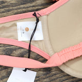 Shade & Shore Women's Light Lift Keyhole Bikini Top 83998706 Guava Pink 34B