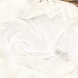 Vince Camuto Womens Lined Lace Blouse 91624077 White L