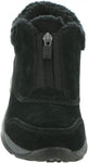 Easy Spirit Women's Exclaim Fuzzy Ankle Boot SEEXCLAIM Black Suede 9M