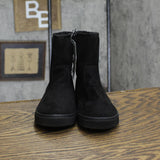 Cat & Jack Toddler Girls' Pip Shearling Style Boots 88435631 Black 11T