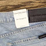 Calvin Klein Jeans Men's Slim-Straight Fit Stretch Jeans 40IM721