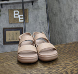 Naturalizer Womens Coast Platform Slingback Flat Sandals Blush Pink 8M