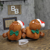 Holiday Lane Slippers Holiday Christmas Gingerbread Brown S (11T-12T)