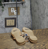 A New Day Womens Vienna Mesh Mule Flats 92245058 Beige Brown 7M
