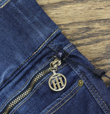 Tommy Hilfiger Gramercy Pull-On Skinny Jeans W1XK2391-4RW-16W Rem Wash Blue 16W