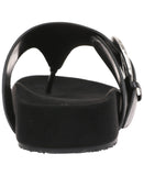 Style & Co. Womens Zayaa Flat Sandals Black 6M