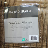 Madison Park Williams Corduroy Plush Comforter Mini Set Brown Full / Queen