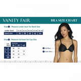 Vanity Fair Beauty Back Smoothing Underwire Strapless Bra Midnight Black 38D