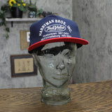 Four Seasons Mens Vintage Harryman Truevalue Hardware Snapback Hat Navy / Red OS
