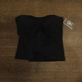 Vince Camuto Bandini Top Swimsuit with Removable Straps Surf Shades Black M