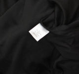 MSK Petite Sleeveless Tiered Mock Neck Metallic Maxi Dress Black / Gold LP