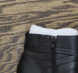 Bella Vita Arlette Dress Leather Buckle Booties ARLET Black 8.5N