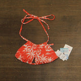 Roxy Womens Double Strap Bikini Swim Top 434002092-RDR-S Red Orange Palm S