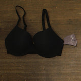 Auden Luxe Stretch Comfort Wire Demi Bra 94266645 Black 34D