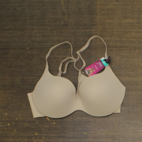 Maidenform Womens Bra Dreamwire Back Smoothing T-Shirt Full Blush Brown 36B