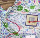 Bell Womens Annabelle Maxi Dress BELLSU25-1 Fuschia Print Blue S