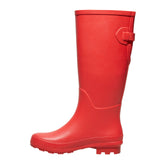 A New Day Womens River Tall Rain Boots 92275090 Red 7M
