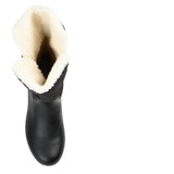 Journee Collection PIPPAH Shearling Lined Cold Weather Boots Black 10M