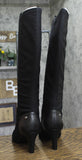 Lifestride Womens Gracie High Heeled Tall Boots G6347M1 Black 8W