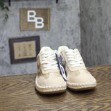 Universal Thread Womens Ryker Espadrille Low Top Lace Sneakers Brown Multi 6M