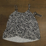 Island Escape Capetown Underwire Tankini Swim Top N760658 Black / White 10