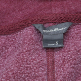 Eddie Bauer Womens Heavy Fleece Open Front Cardigan 1678ea2a4c324d Red S
