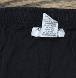 Cathy Daniels Elastic Waist Capris with Buttoned Hem and Pockets Black 1X