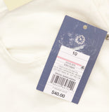 Universal Thread Womens Highest-Rise Palazzo Wide Leg Jeans 94444873 White 10