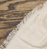 Calvin Klein Womens Lightweight Pashmina Fringe Scarf Heathered Almond Brown