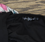 Crystal Doll Juniors Cutout Printed Maxi Dress Black Multi 3