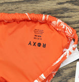 Roxy Womens Double Strap Bikini Swim Top 434002092-RDR-S Red Orange Palm S