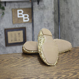 A New Day Sammie Shoes Ballet Flats 94685490 Gold Yellow 9.5M