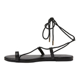 Universal Thread Womens Ivana Footbed Toe Ring Sandals 93708831 Black 10M