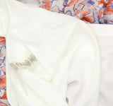 Tommy Hilfiger Quarter Sleeve Surplice Midi Dress Ivory / Grenadine Red 6
