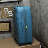 Delsey Paris Dune Hardside Spinner Suitcase Luggage Teal Blue 31" Large Check In