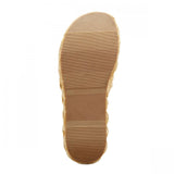 A New Day Womens Casey Flatform Slide Sandals 89998665 Beige Brown 8.5M