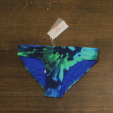 Mimi Flamingo Logan Swim Bikini Bottom 900050525 Saltwater Tie Dye Blue 4