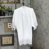 In Bloom By Jonquil Womens Satin The Bride Wrap Robe HER030 White S