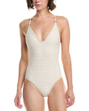 PQ Margot One Piece Swimsuit BIS-5029P Biscotti Brown Multi L