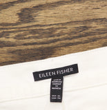 Eileen Fisher Womens Straight Cropped Jeans S5GDD-P4870M White XL