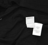 Kasper Womens Open Front Knit Ribbed Asymmetric Hem Cardigan Sweater Black S