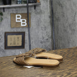 A New Day Womens Iliana Slide Sandals 87466820 Gold Yellow 6M