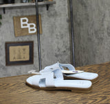 A New Day Womens Nina H-Band Slide Sandals 92244961 Blue 6M