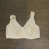 Playtex Womens 18 Hour Front Close with Flex Back Bra Light Beige Brown 40D