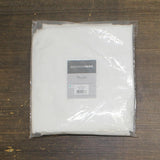 Madison Park Sheer Curtain Scarf Irina Embroidered Kitchen White 50x216