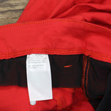 Global Chic By Iman Womens Global Chic Luxury Resort 360 Slim Crop Jeans Red 20W